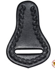 Hilason Western Saddle Repair Leather 1 Latigo Carrier 1 Girth Holder Black