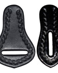 Hilason Western Saddle Repair Leather 1 Latigo Carrier 1 Girth Holder Black