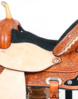 Hilason Western Horse Treeless Trail Barrel Saddle American Leather