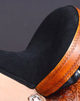 Western Horse Saddle American Leather Treeless Trail Barrel Hilason