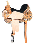 Hilason Western Horse Treeless Trail Barrel Saddle American Leather
