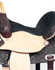 Hilason Western Horse Treeless Trail Barrel Saddle American Leather