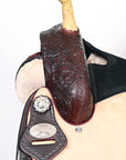 Hilason Western Horse Treeless Trail Barrel Saddle American Leather