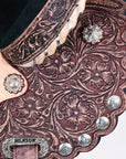 Hilason Western Horse Treeless Trail Barrel Saddle American Leather