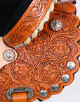 Hilason Western Horse Treeless Trail Barrel Saddle American Leather