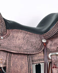 Hilason Western Horse Treeless Trail Pleasure Saddle American Leather