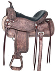 Hilason Western Horse Treeless Trail Pleasure Saddle American Leather