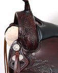 Hilason Western Horse Treeless Trail Pleasure Saddle American Leather