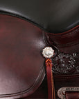 Hilason Western Horse Treeless Trail Pleasure Saddle American Leather