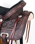 Western Horse Saddle American Leather Treeless Trail Pleasure Hilason