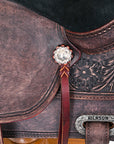 Western Horse Saddle American Leather Treeless Trail Pleasure Hilason