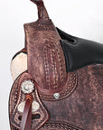 Western Horse Saddle American Leather Treeless Trail Pleasure Hilason