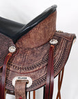 Western Horse Saddle American Leather Treeless Trail Pleasure Hilason