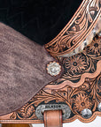 Flex Tree Western Horse Saddle American Leather Trail Barrel Racing By Hilason