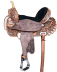 Flex Tree Western Horse Saddle American Leather Trail Barrel Racing By Hilason