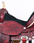 Flex Tree Western Horse Saddle American Leather Trail Barrel Racing By Hilason