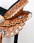Flex Tree Western Horse Saddle American Leather Trail Barrel Racing By Hilason