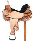 Flex Tree Western Horse Saddle American Leather Trail Barrel Racing By Hilason