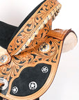 Flex Tree Western Horse Saddle American Leather Trail Barrel By Hilason