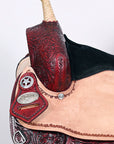 Flex Tree Western Horse Saddle American Leather Trail Barrel By Hilason