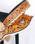 Flex Tree Western Horse Saddle American Leather Trail Barrel Racing By Hilason