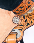 Flex Tree Western Horse Saddle American Leather Trail Barrel Racing By Hilason