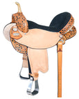 Flex Tree Western Horse Saddle American Leather Trail Barrel Racing By Hilason