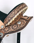 Flex Tree Western Horse Saddle American Leather Trail Barrel Racing By Hilason