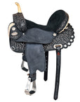Flex Tree Western Horse Saddle American Leather Trail Barrel By Hilason