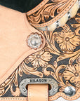 Flex Tree Western Horse Saddle American Leather Trail Barrel By Hilason