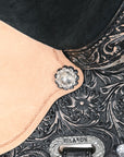 Flex Tree Western Horse Saddle American Leather Trail Barrel By Hilason