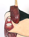 Flex Tree Western Horse Saddle American Leather Trail Barrel By Hilason