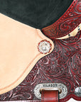 Flex Tree Western Horse Saddle American Leather Trail Barrel By Hilason