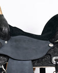Flex Tree Western Horse Saddle American Leather Trail Barrel By Hilason