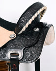 Flex Tree Western Horse Saddle American Leather Trail Barrel By Hilason