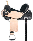 Flex Tree Western Horse Saddle American Leather Trail Barrel By Hilason