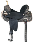 Hilason Flex Tree Western Horse Saddle American Leather Trail Barrel