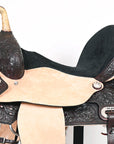 Flex Tree Western Horse Saddle American Leather Trail Barrel By Hilason