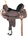 Flex Tree Western Horse Saddle American Leather Trail Barrel By Hilason