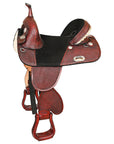Western Horse Saddle Hilason American Leather Trail Barrel Racing