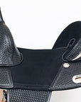 Hilason Western American Leather Trail Barrel Racing Horse Saddle