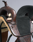Hilason Western Horse Trail Barrel Racing American Leather Saddle