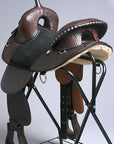 Hilason Western Horse Trail Barrel Racing American Leather Saddle