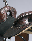 Hilason Western Horse Trail Barrel Racing American Leather Saddle