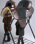 Hilason Western Horse Trail Barrel Racing American Leather Saddle
