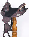 Hilason Western Horse Trail Barrel Racing American Leather Saddle