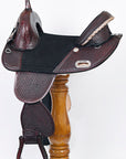 Hilason Western Horse Trail Barrel Racing American Leather Saddle