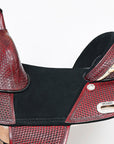 Hilason Western Horse Trail Barrel Racing American Leather Saddle