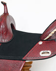 Hilason Western Horse Trail Barrel Racing American Leather Saddle