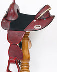 Hilason Western Horse Trail Barrel Racing American Leather Saddle